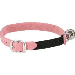 Adori Kattenhalsband - Halsband - 30x1 cm Pink Suède