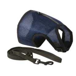 Adori Kattenharnas Met Looplijn M - Kattenharnas - 25x30x110 cm Dark Navy