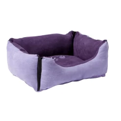 Adori Kattenmandje Suede Milano - Kattenmand - 40x30x16 cm Paars