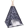 Adori Kattentent Lois - Kattenbed - 45x45x55 cm Zwart