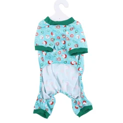 Adori Kerst Pyjama Groen - Hondenkleding