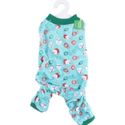 Adori Kerst Pyjama Groen - Hondenkleding