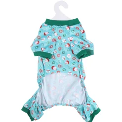 Adori Kerst Pyjama Groen - Hondenkleding