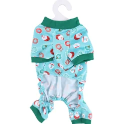 Adori Kerst Pyjama Groen - Hondenkleding