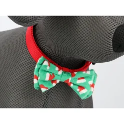 Adori Kerst Strikje - Hondenkleding - Groen Rood