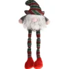 Adori Kerstspeelgoed Gnoom Lang - Hondenspeelgoed - 46x26 cm Rood Groen Grijs Kerst