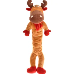 Adori Kerstspeelgoed Rendier Lang - Hondenspeelgoed - 53x23 cm Multi-Color Kerst