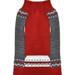 Adori Kersttrui Autootje Rood - Hondenkleding