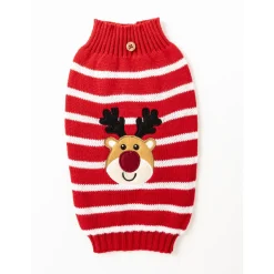 Adori Kersttrui Rendier Rood - Hondenkleding