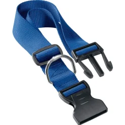 Adori Klikhalsband Nylon Blauw - Hondenhalsband