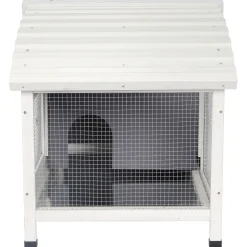 Adori Konijnenhok Jax - Dierenverblijf - 117x70x74 cm Grijs Wit