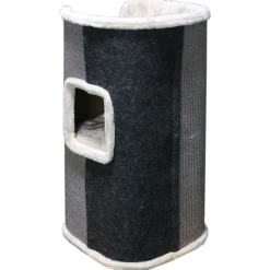 Adori Krabton Javana - Krabpalen - Ø40x75 cm Wit Grijs Zwart