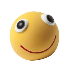 Adori Latex Toy Bal Met Pieper - Hondenspeelgoed - Geel