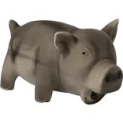 Adori Latex Toy Varken Met Pieper - Hondenspeelgoed - 16 cm Multi-Color Assorti