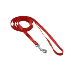 Adori Looplijn Nylon Rood - Hondenriem