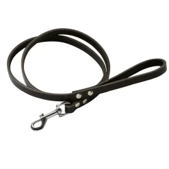 Adori Looplijn Soft Met Print Donkerbruin - Hondenriem