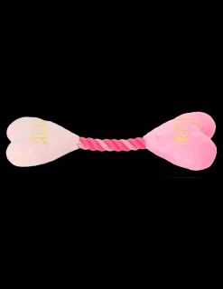 Adori Lovely Flostouw Heart - Hondenspeelgoed - 28 cm Multi-Color
