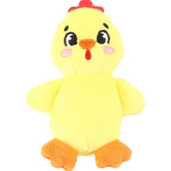 Adori Mini Eend - Hondenspeelgoed - 11x9 cm Geel