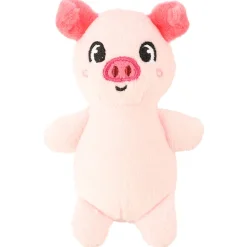 Adori Mini Piggie - Hondenspeelgoed - 11x9 cm Pink