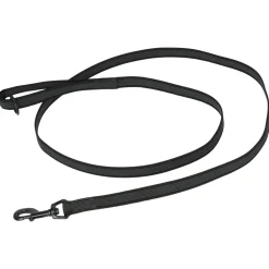 Adori Nylon Anti-Sliplijn Met Handvat - Hondenriem - 180x2 cm Zwart L