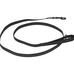 Adori Nylon Anti-Sliplijn Met Handvat - Hondenriem - 180x2 cm Zwart L