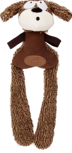 Adori Pluche Speeltje Dier - Hondenspeelgoed - 50x47 cm Assorti 12 stuks