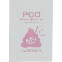 Adori Poo Bio-Poepzakjes - Hondenpoepzakjes - 22x32 cm 15 Lavendelgeur