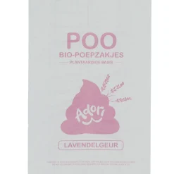 Adori Poo Bio-Poepzakjes - Hondenpoepzakjes - 22x32 cm 8x15 Lavendelgeur