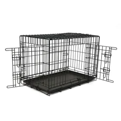 Adori Premium Bench 2-Deurs Zwart - Hondenbench