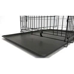 Adori Premium Bench 2-Deurs Zwart - Hondenbench