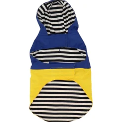 Adori Regenjas George Blauw&Geel - Hondenkleding