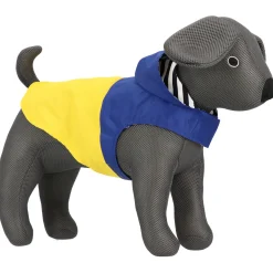 Adori Regenjas George Blauw&Geel - Hondenkleding