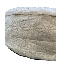 Adori Rond Kussen Myla - Kattenkussen - Ø60x18 cm Beige Groen