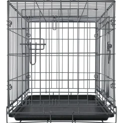 Adori Safety+ Bench Met 2 Deuren Grijs - Hondenbench