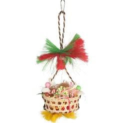 Adori Single Foraging Basket - Vogelspeelgoed - 33x16x12 cm Multi-Color