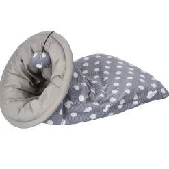 Adori Slaapzak Dotty - Kattenbed - Ø30x53 cm Grijs
