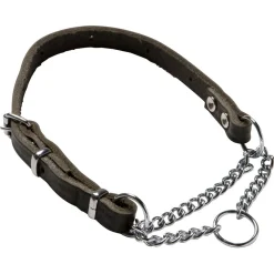 Adori Slipketting Halsband Vario Donkerbruin - Hondenhalsband