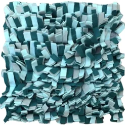 Adori Snack- En Speelmat - Speelgoed - 30x30 cm Grijs Groen