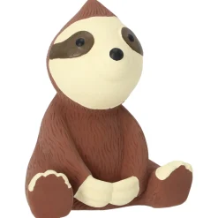 Adori Speelgoed Latex Luiaard - Hondenspeelgoed - 11 cm Bruin S