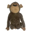 Adori Speelgoed Sweet Monkey - Hondenspeelgoed - 40 cm Bruin Xl