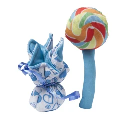 Adori Speeltje Bal Met Lolly - Kattenspeelgoed - 11 cm Multi-Color