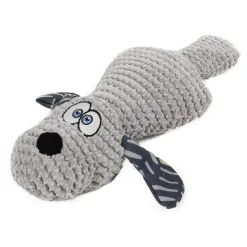 Adori Speeltje Hond - Hondenspeelgoed - 29x13 cm Grijs Zwart