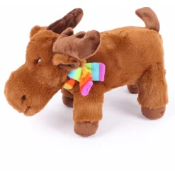 Adori Speeltje Kerst Deer - Hondenspeelgoed - 25x10x17 cm Bruin Kerst