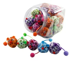 Adori Speeltje Muis Met Staart - Kattenspeelgoed - Assorti per stuk Plastic Display