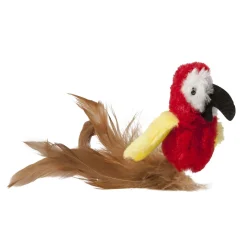 Adori Speeltje Papegaai - Kattenspeelgoed - Rood per stuk