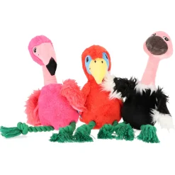 Adori Speeltje Plushe Tropical - Hondenspeelgoed - 47x17x11 cm 18x130 g Assorti