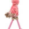 Adori Speeltje Skinny Flamingo Met Piep - Hondenspeelgoed - 51 cm Assorti