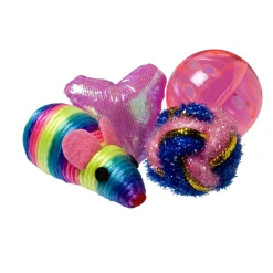 Adori Speeltjes Set - Kattenspeelgoed - Roze 4 stuks