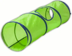 Adori Speeltunnel Knaag - Speelgoed - Ø8x28 cm Grijs Rood