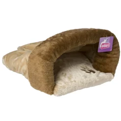 Adori Speelzak Ritsel Teddy - Kattenspeelgoed - 50x35 cm Beige